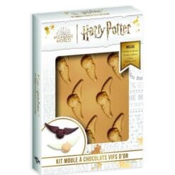 Harry Potter : kit de patisserie et moules : fabrique ton vif d'or en chocolat