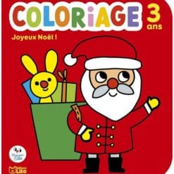 Joyeux Noël ! : coloriage 3 ans