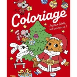 Joyeux Noël, les animaux ! : coloriage