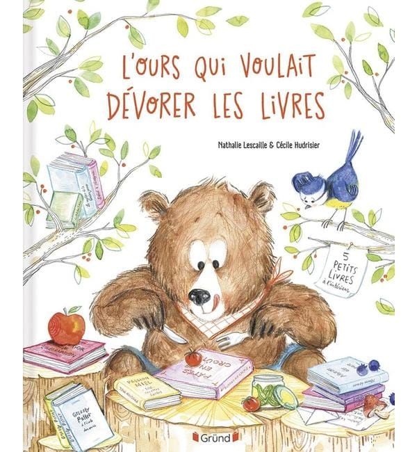 L'ours qui voulait dévorer les livres
