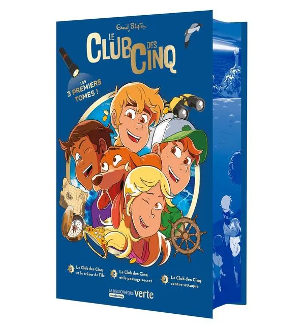 Le club des Cinq. Les 3 premiers tomes !