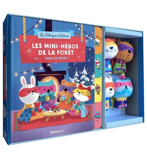 Les mini-héros de la forêt. Vive la neige !