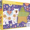 Mes animaux en strass : 500 strass, 320 stickers dorés.