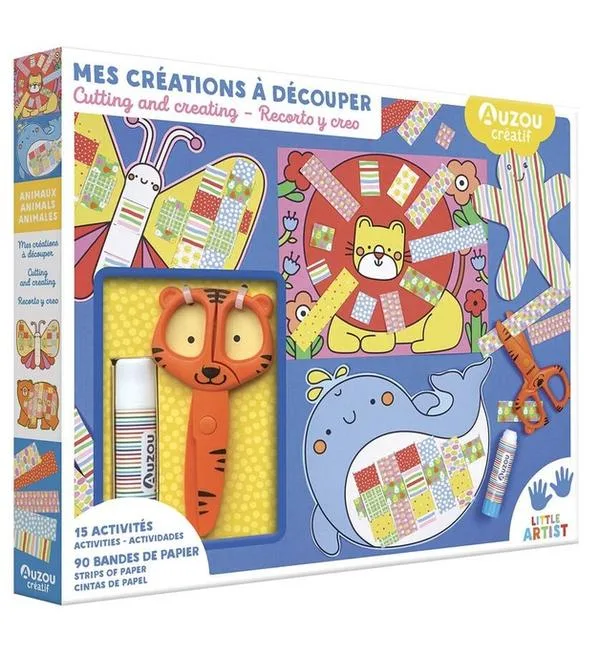 Mes créations à découper. Cutting and creating. Recorto y creo