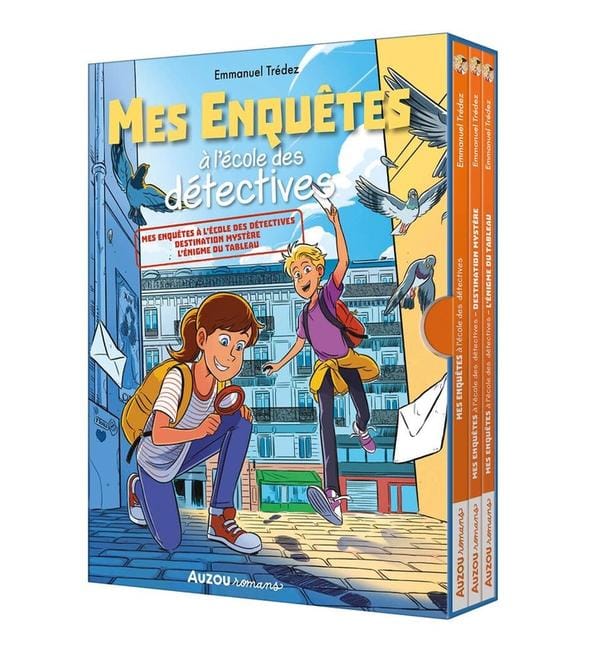 Mes enquêtes à l'école des détectives : coffret bibliothèque tomes 1 à 3
