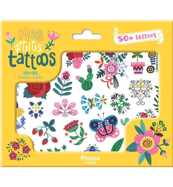 Mes p'tits tattoos : fleurs