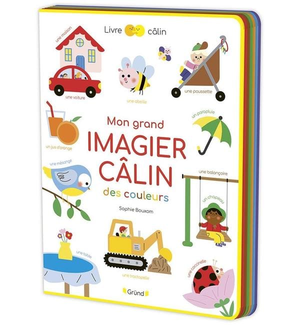 Mon grand imagier câlin des couleurs