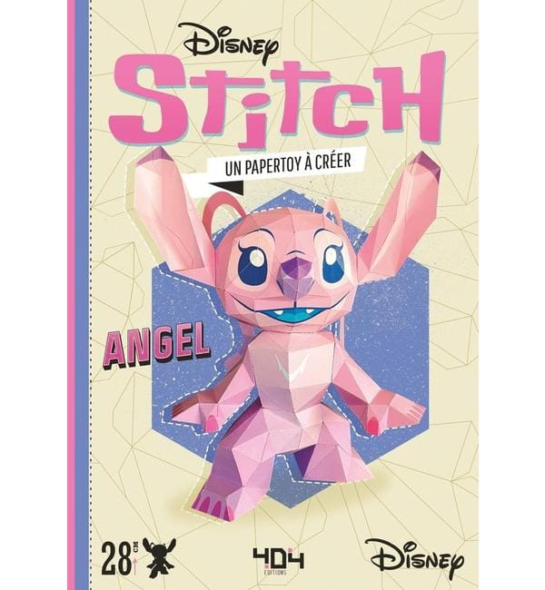 Stitch, Angel : un papertoy à créer