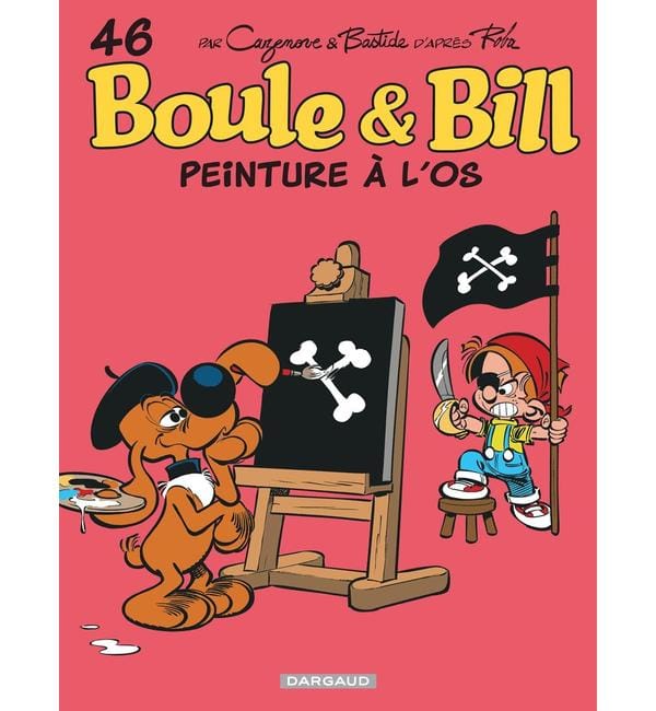 Boule et Bill. Vol. 46. Peinture à l'os