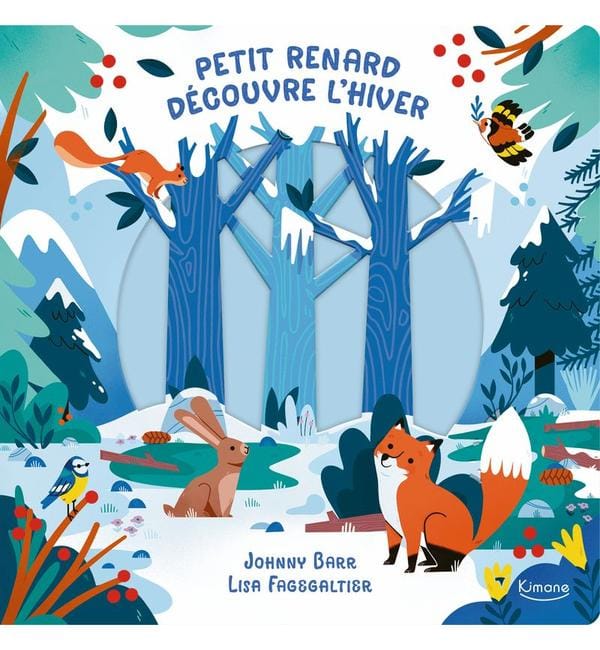 Petit renard découvre l'hiver