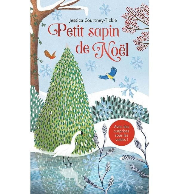 Petit sapin de Noël : avec des surprises sous les volets !