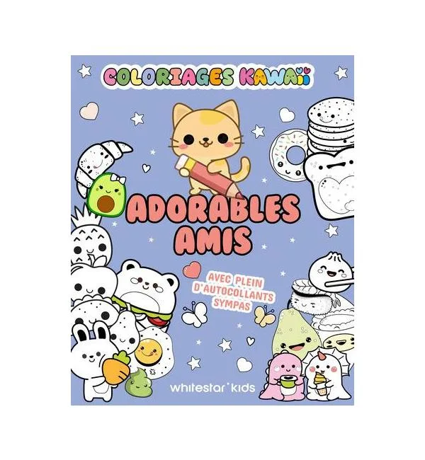 Adorables amis : avec plein d'autocollants sympas