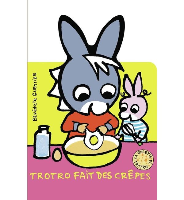 L'âne Trotro. Trotro fait des crêpes