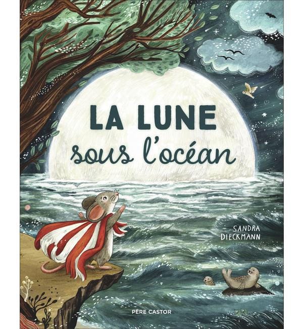 La lune sous l'océan