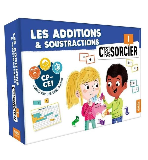 Les additions & soustractions : c'est pas sorcier ! : CP, CE1
