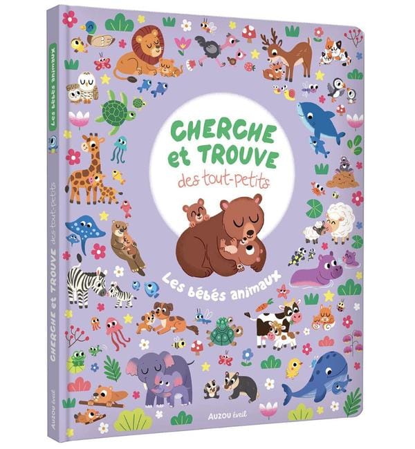 Les bébés animaux : cherche et trouve des tout-petits