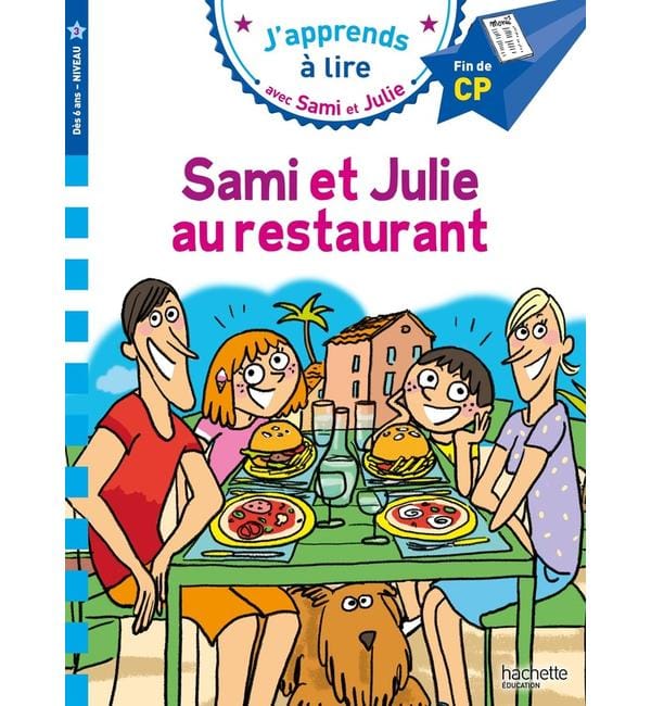 Sami et Julie au restaurant : fin de CP, niveau 3